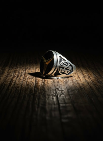 Mercedes-Benz Star Signet Ring