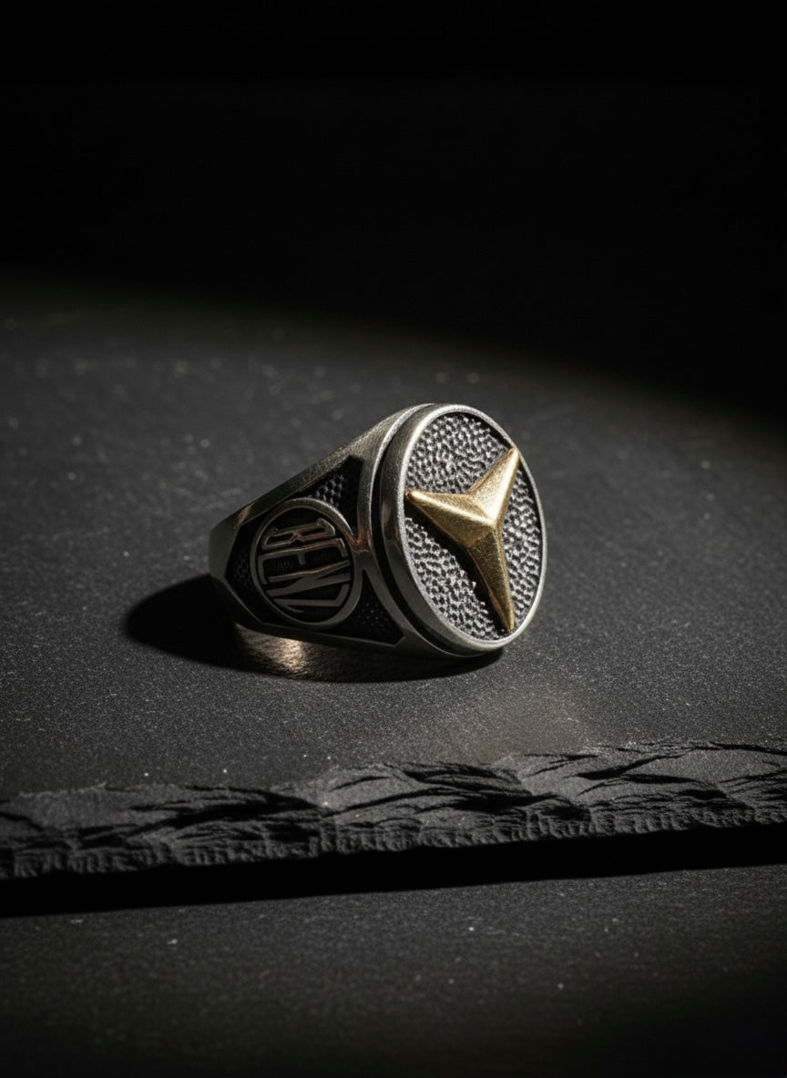 Mercedes-Benz Star Signet Ring